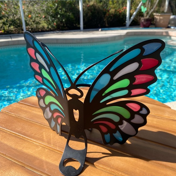 Boho butterfly candle holder - Picture 7 of 12